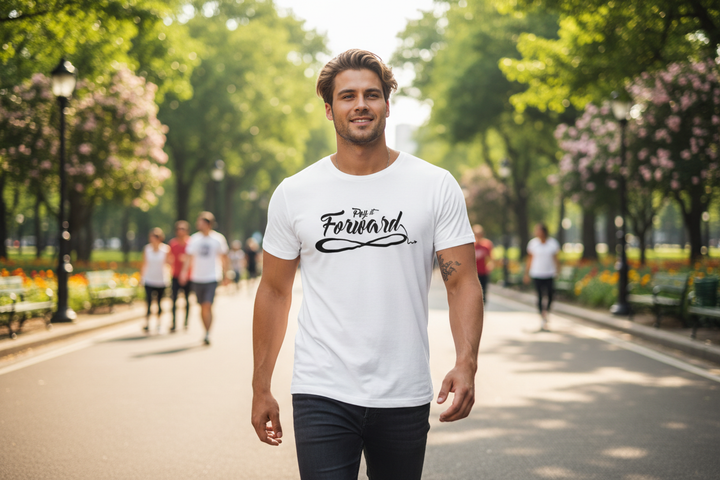 White tee - purposeful movement