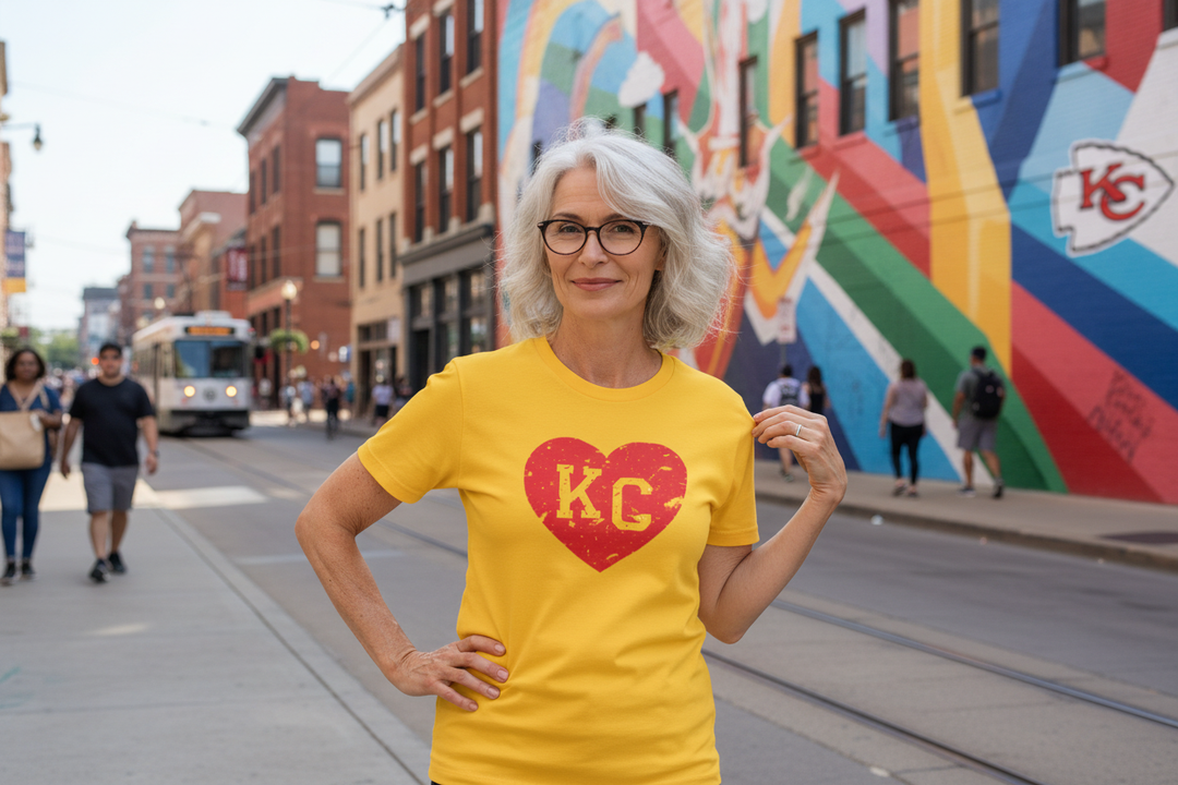 Yellow tee - vibrant KC scene